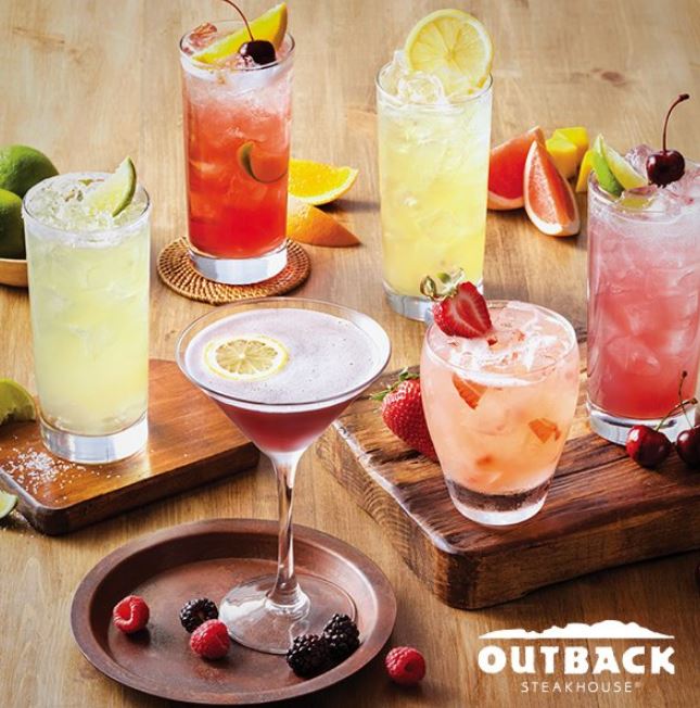 Outback Steakhouse drink Menu