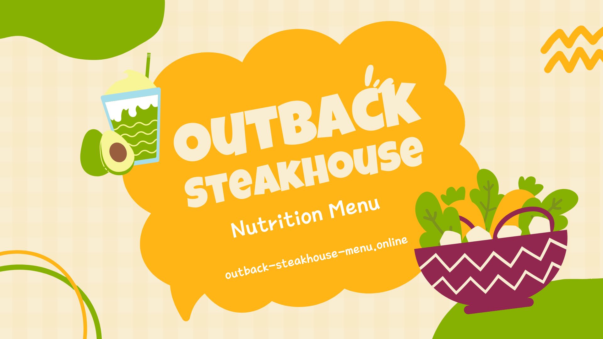 Outback Steakhouse Nutrition Menu